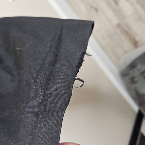 RALPH Lauren Sanderson Black Flat Front Pants Size 10 GUC - Picture 5 of 7